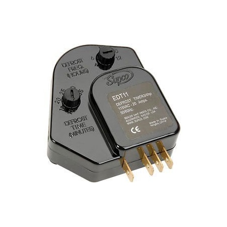 Sealed Unit Parts Co Supco EDT11 Adjustable Defrost Control 115 V, 3/4 hp, 20 Amp EDT11